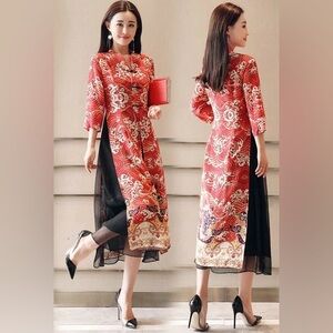 Cheong sam / East Asian inspired Dress
